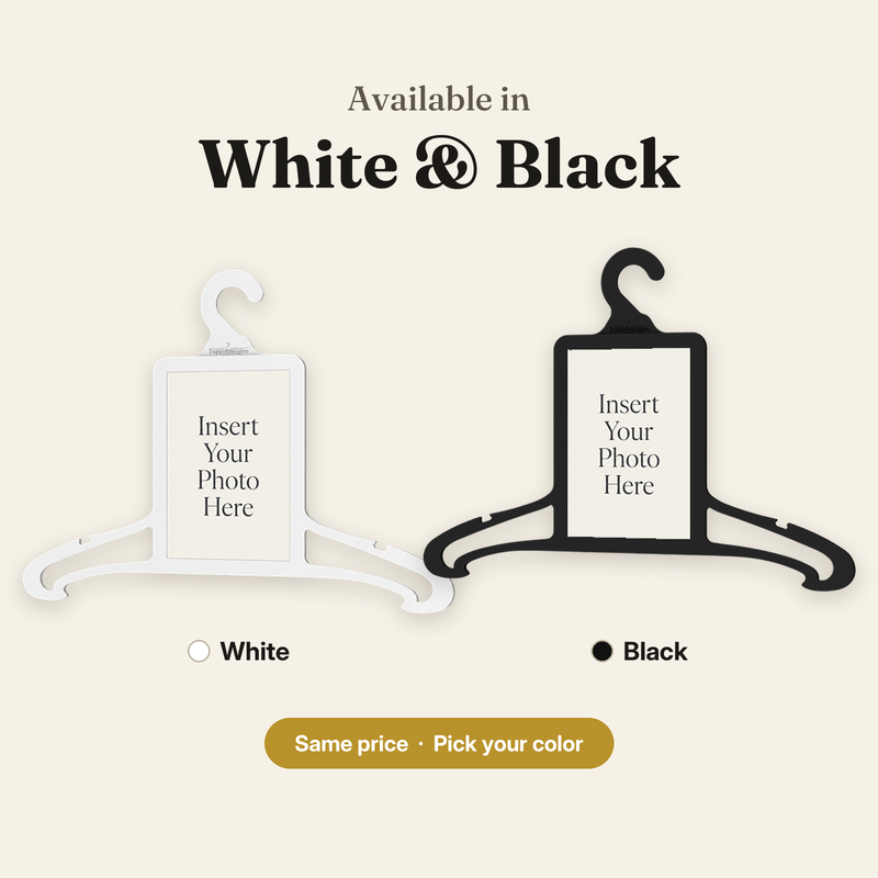 DoppelHangers available in White and Black